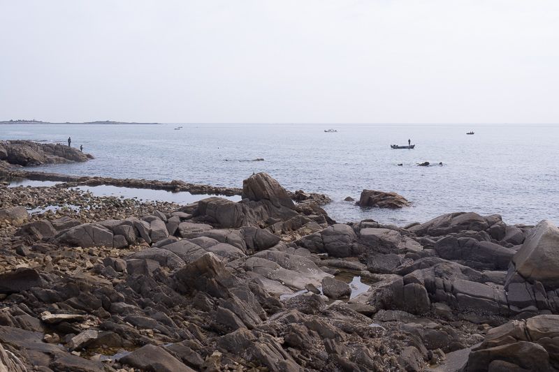 山东青岛滨海风光实拍